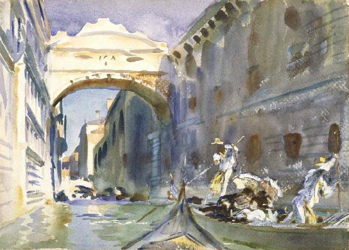 The Bridge of Sighs, John Singer Sargent